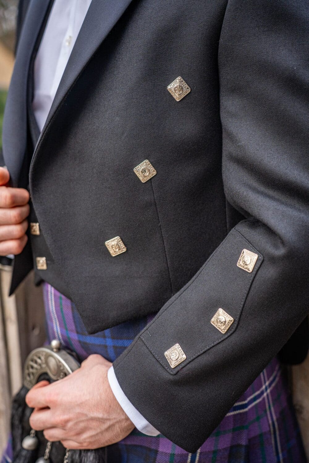 Prince Charlie Kilt Jacket & Waistcoat - Image 2