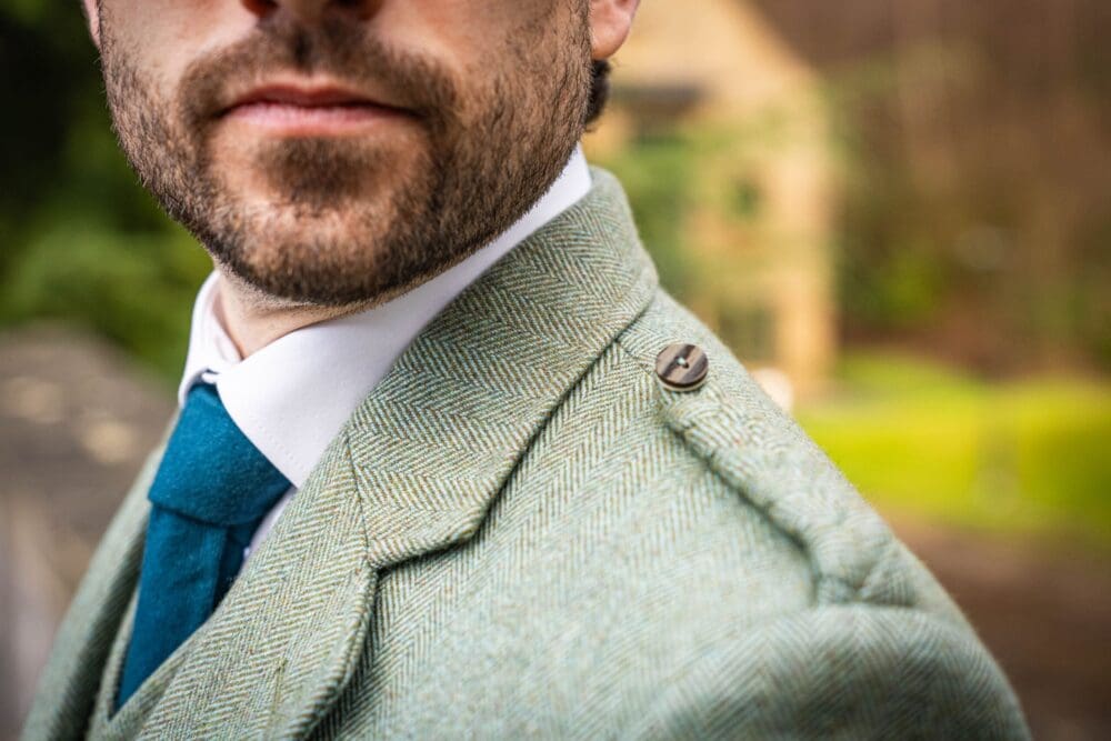 Lovat Moss Green Crail Kilt Jacket & Waistcoat - Image 4