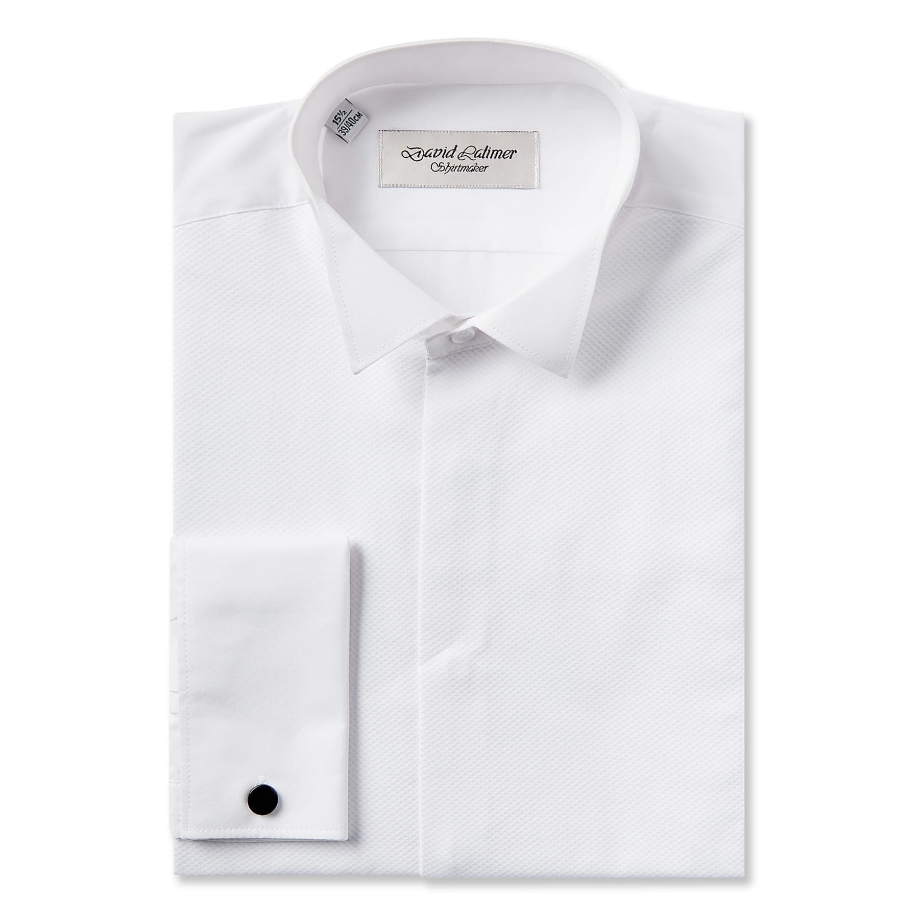 Marcella Front Dress Shirt with Wing 