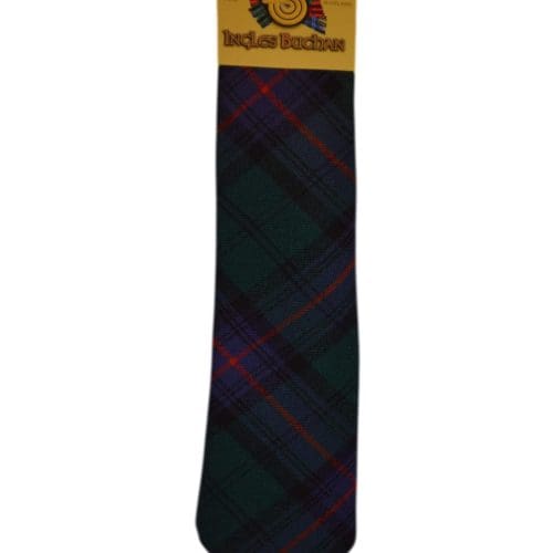 Men's Wool Tartan Tie - Armstrong Modern - Green