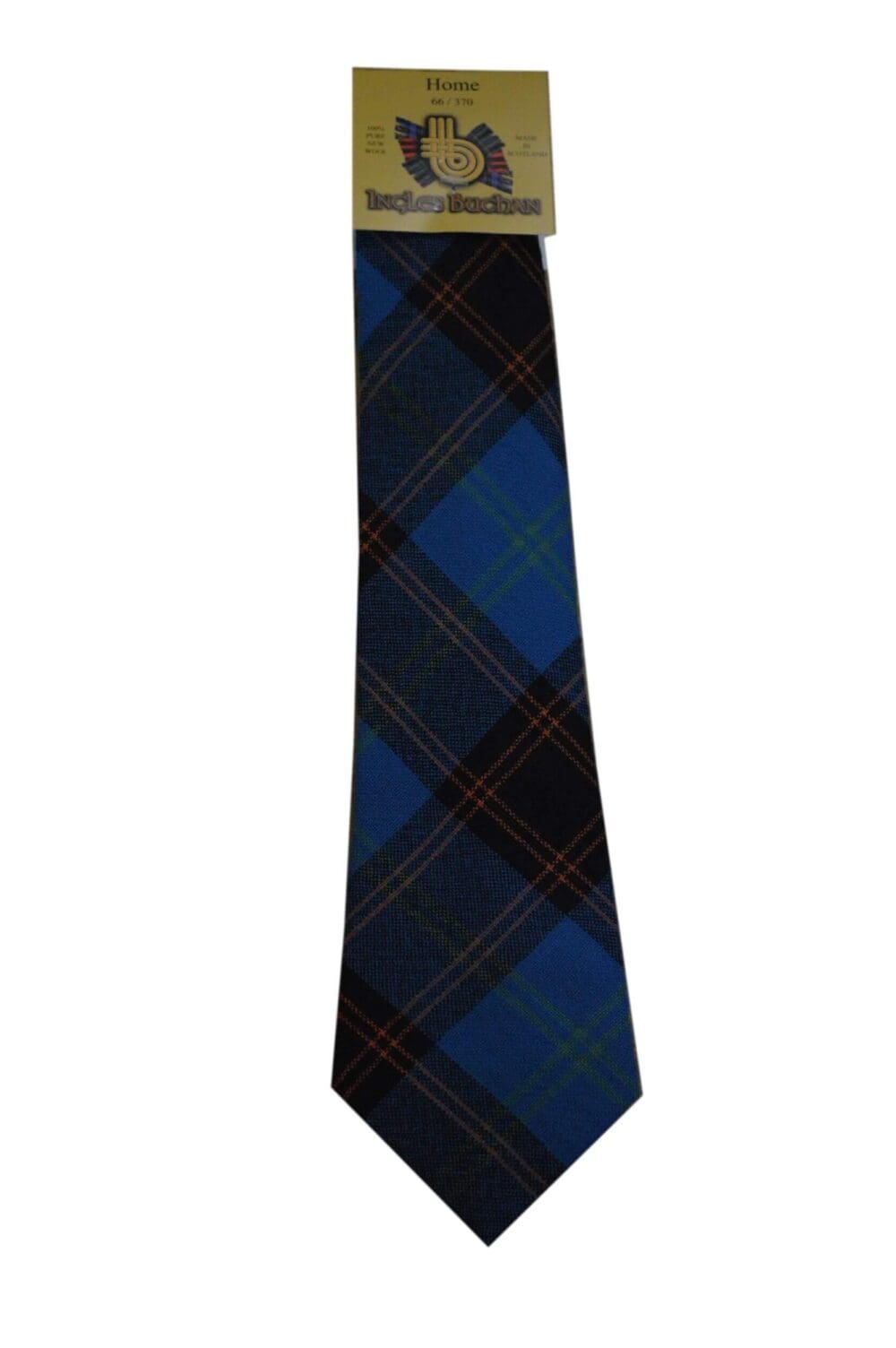 Men's Wool Tartan Tie - Home Ancient