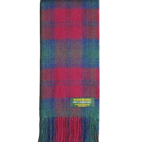 Lindsay Lambswool Tartan Scarf