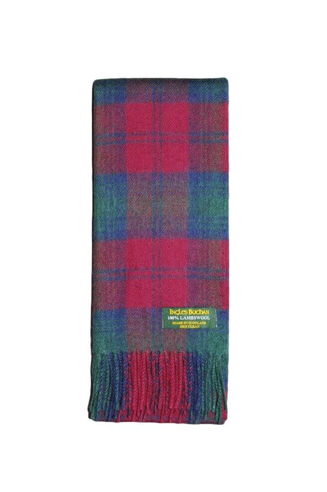 Lindsay Lambswool Tartan Scarf