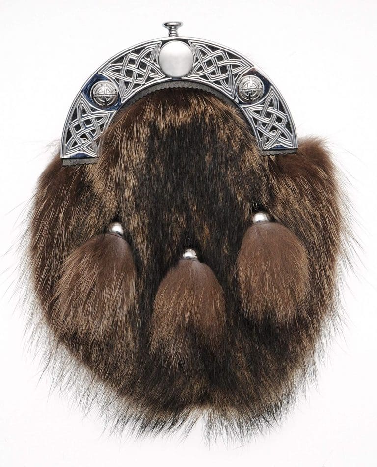Racoon Fur Dress Sporran