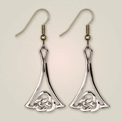 Ladies Pewter Earrings APS 190E