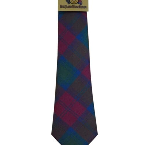 Men's Wool Tartan Tie - Lindsay Ancient