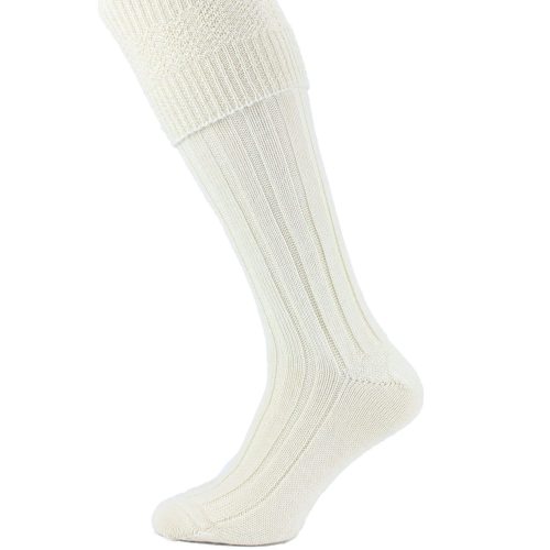 Cream Kilt Socks
