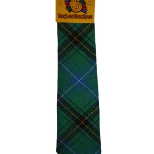 Men's Wool Tartan Tie - Henderson Ancient - Green, Yellow