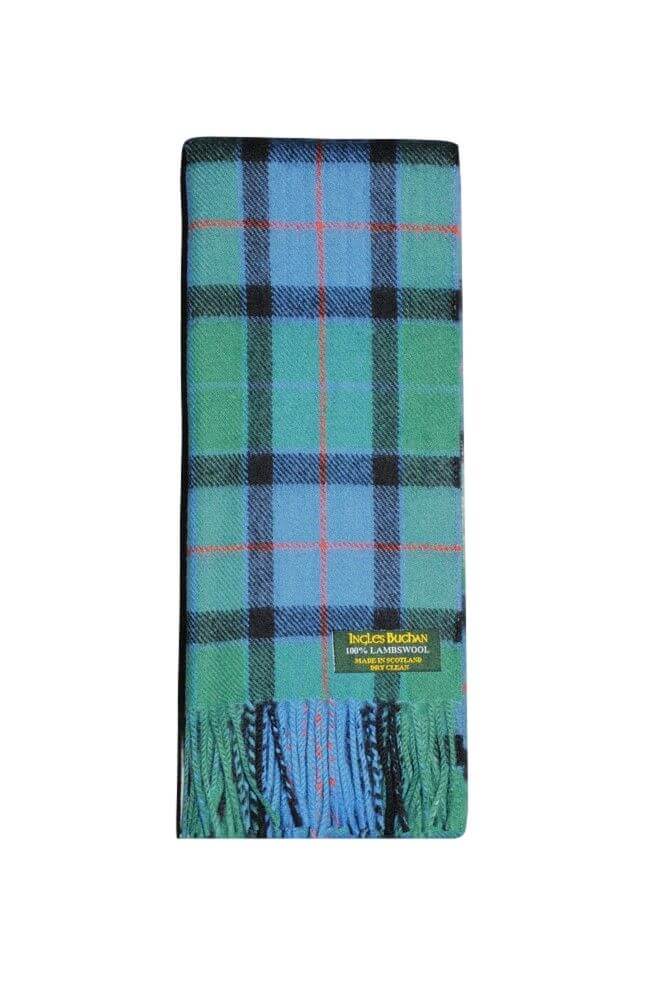 Flower of Scotland Lambswool Tartan Scarf