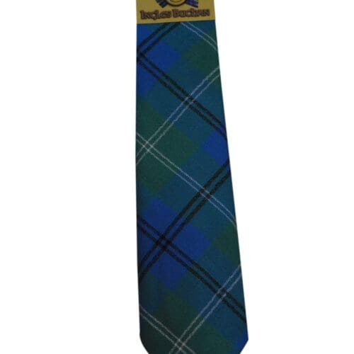 Men's Wool Tartan Tie - Melville Modern