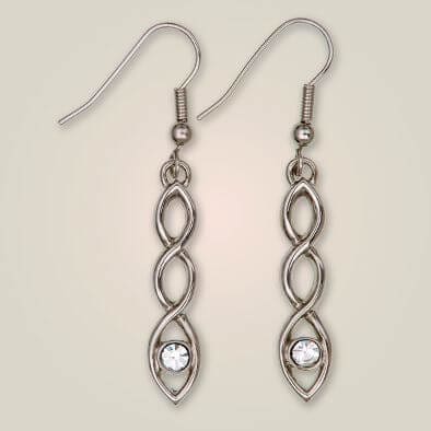 Ladies Pewter Earrings APS 192E