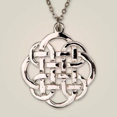 Ladies Pewter Necklace APS 230