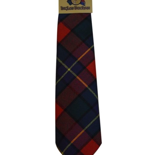 Men's Wool Tartan Tie - Kilgour Modern