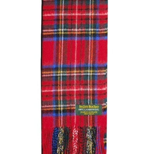 Stewart Royal Lambswool Tartan Scarf