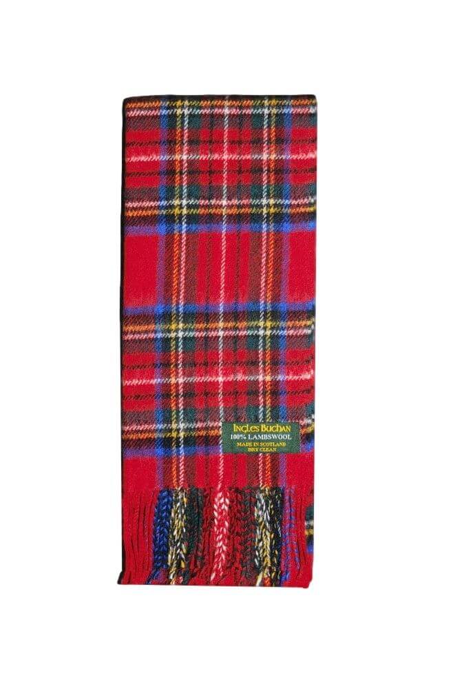 Stewart Royal Lambswool Tartan Scarf