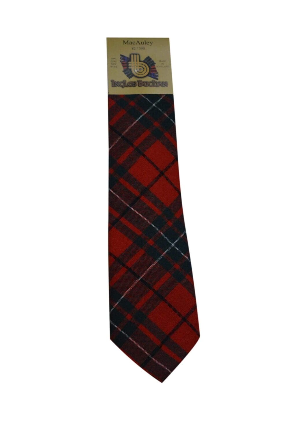 Men's Wool Tartan Tie - MacAuley Modern