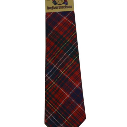 Men's Wool Tartan Tie - Lumsden Modern
