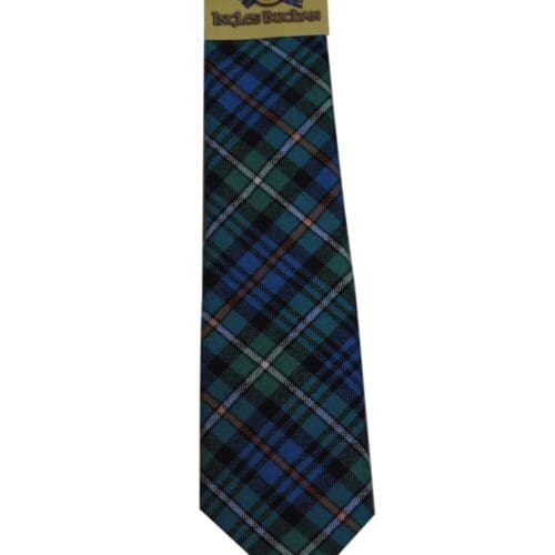 Men's Wool Tartan Tie - MacKenzie Ancient
