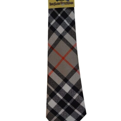 Men's Wool Tartan Tie - Thomson Camel Modern