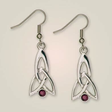 Ladies Pewter Earrings APS 209E