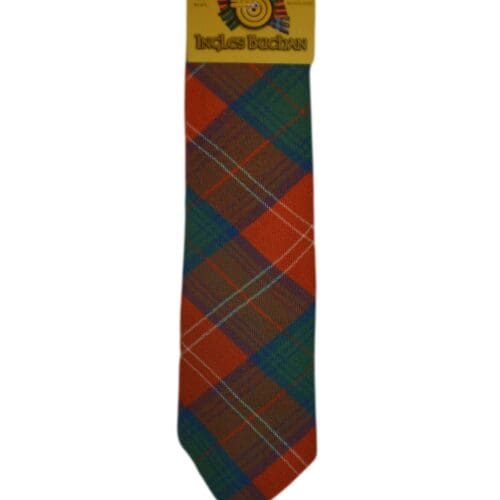 Men's Wool Tartan Tie - Chisolm Ancient