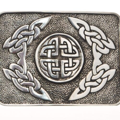 Kilt Buckle - Circle Bulldog