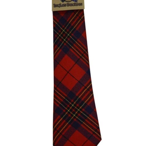 Men's Wool Tartan Tie - Leslie Modern