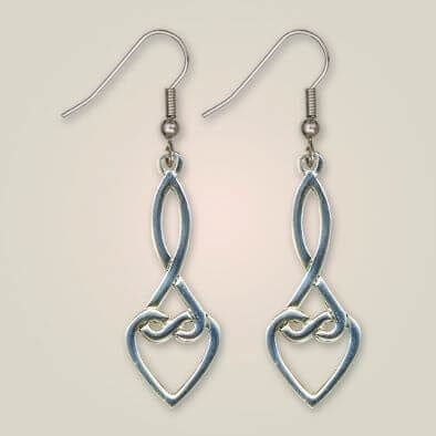 Ladies Pewter Earrings APS 212E