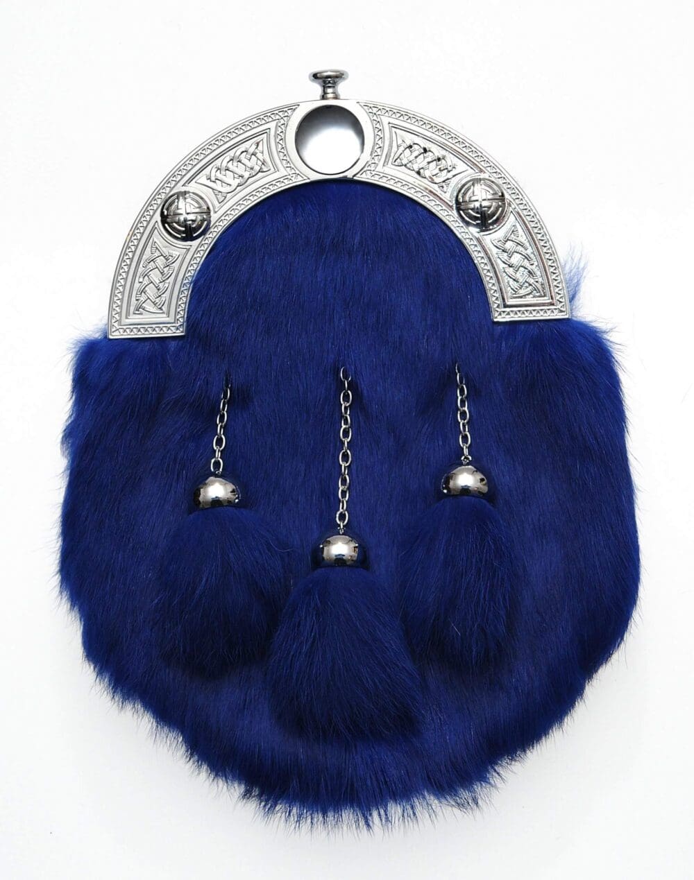 Dress Blue Rabbit Fur Sporran