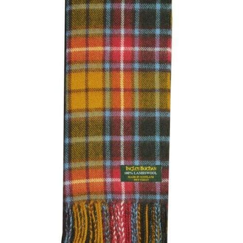 Buchanan Antique Lambswool Tartan Scarf