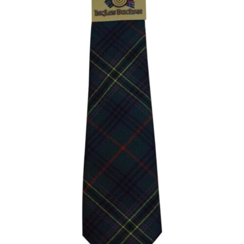 Men's Wool Tartan Tie - Kennedy Modern