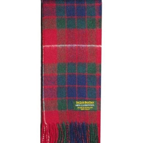 Fraser Lambswool Tartan Scarf