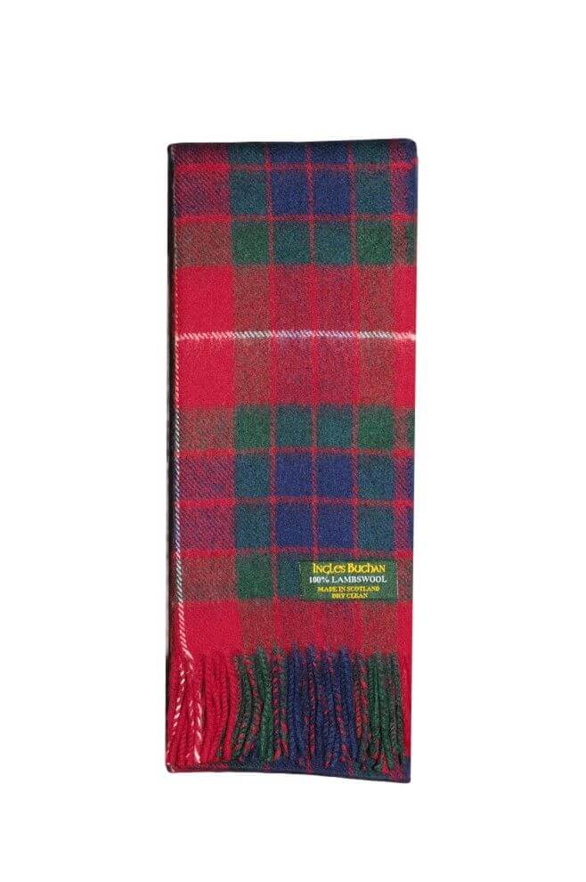 Fraser Lambswool Tartan Scarf
