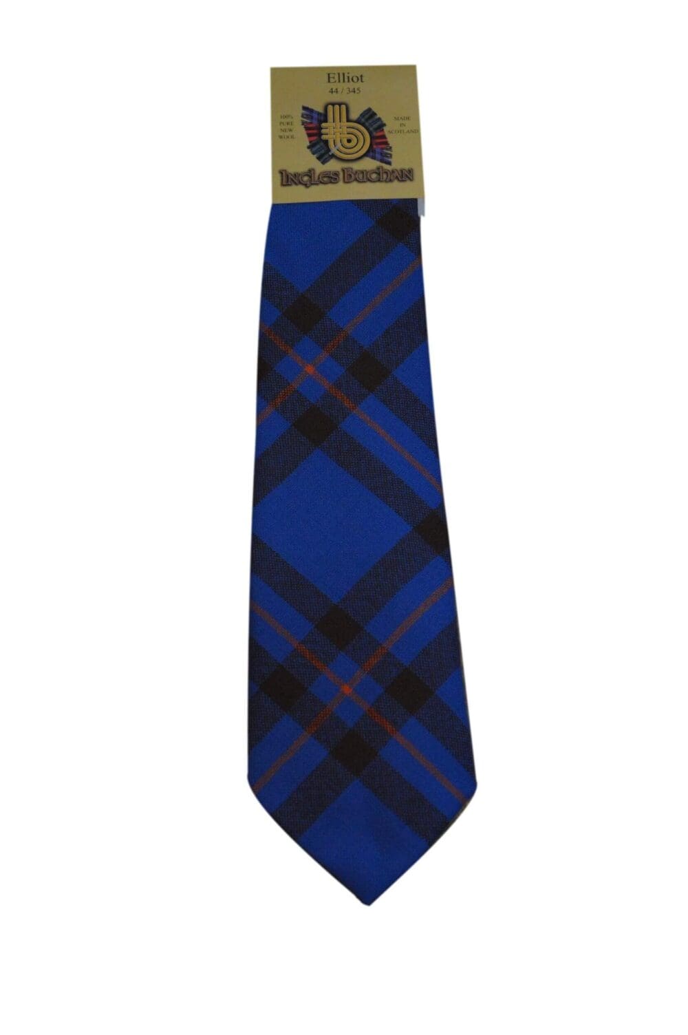 Men's Wool Tartan Tie - Elliot Modern