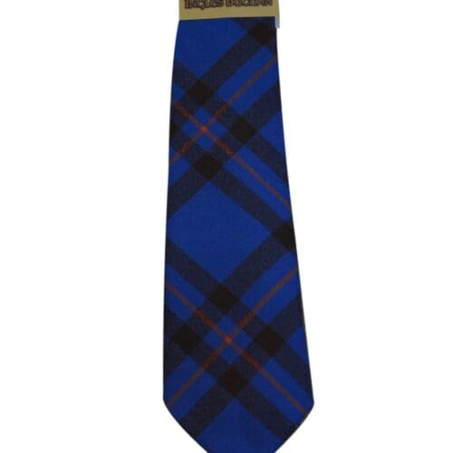 Men's Wool Tartan Tie - Elliot Modern
