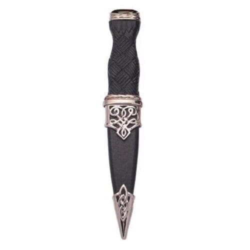 Celtic Twist Sgian Dubh - Choice of Stone