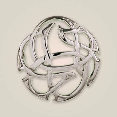 Ladies Pewter Brooch APS 50