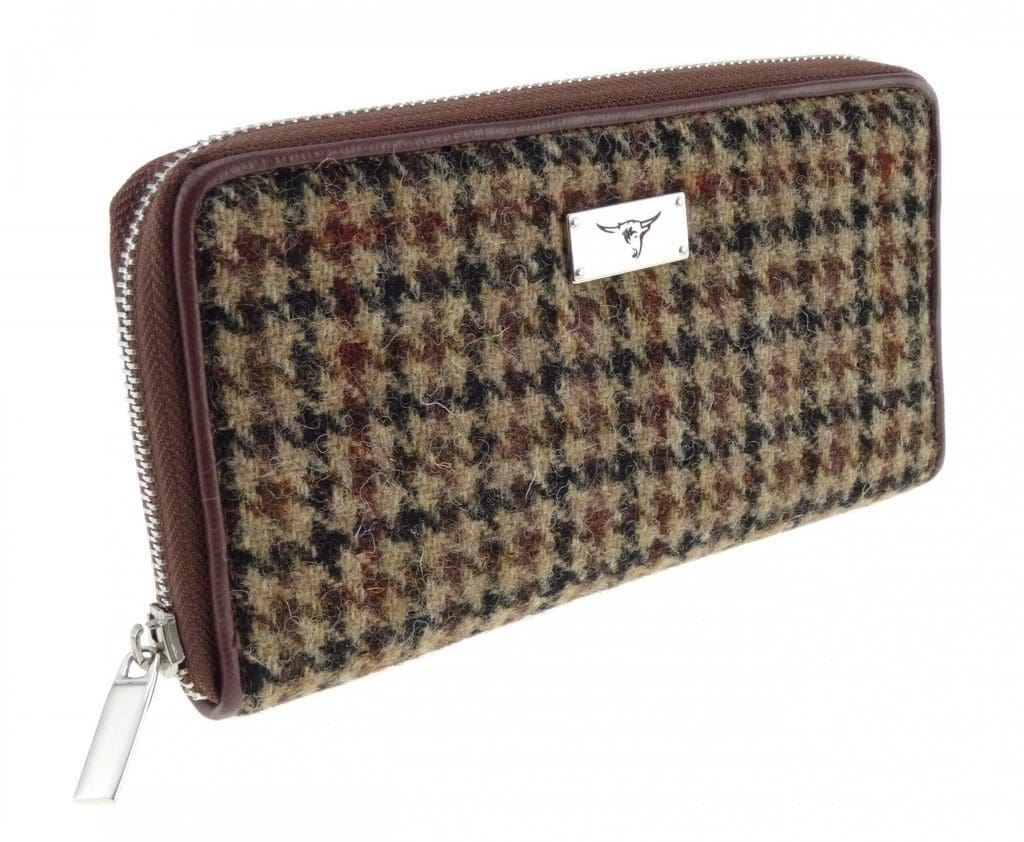 Harris tweed staffa purse best sale