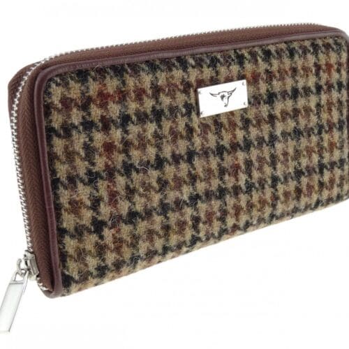 Harris Tweed Long Zip Purse LB2100-COL27