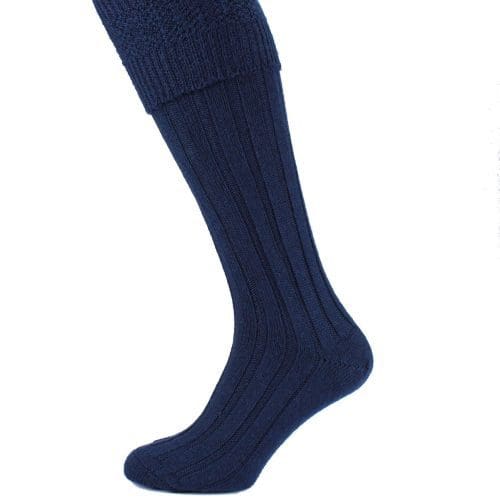 Navy Kilt Socks