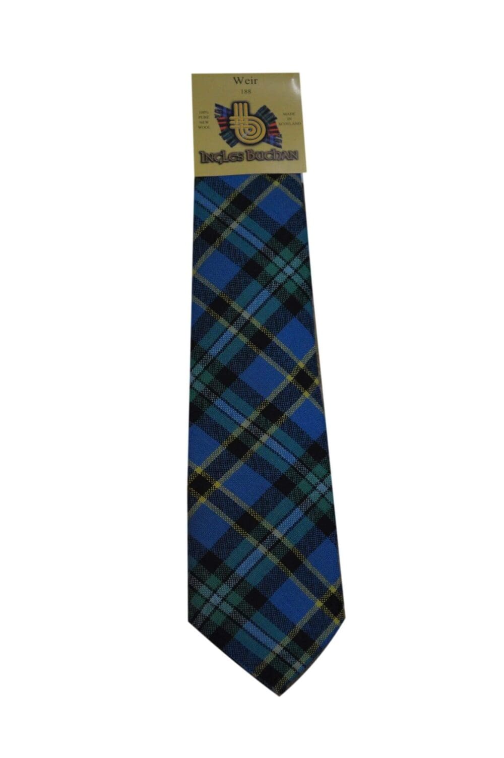 Men's Wool Tartan Tie - Weir Ancient