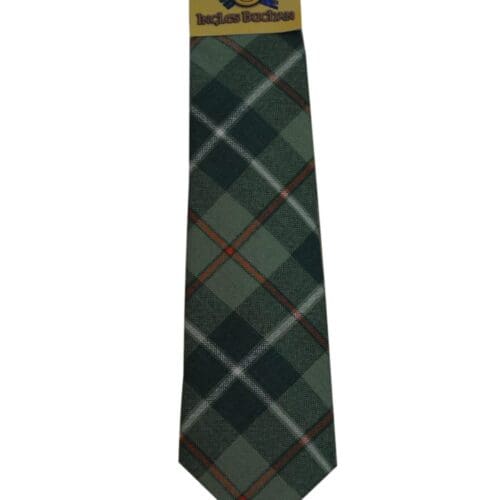 Men's Wool Tartan Tie - Galloway Hunting Modern