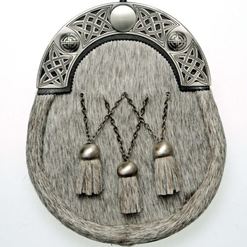 Celtic Weave Dress Sporran Interlink Tassel