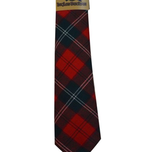 Men's Wool Tartan Tie - Lennox Modern