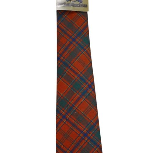 Men's Wool Tartan Tie - Munro Ancient