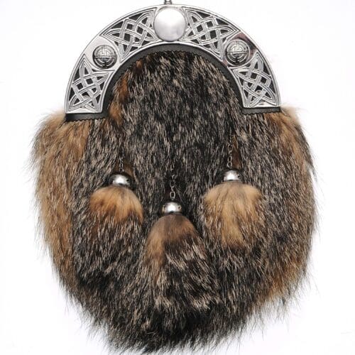 Dress Sporran Grey Fox