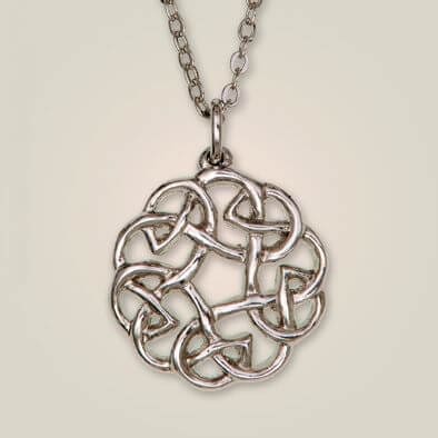 Ladies Pewter Necklace APS 131