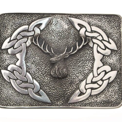 Kilt Buckle - Stag Bulldog