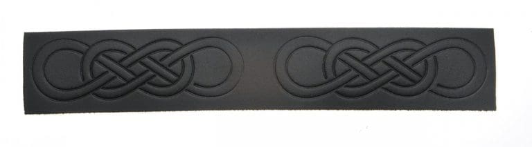 Velcro Belt - Embossed Celtic