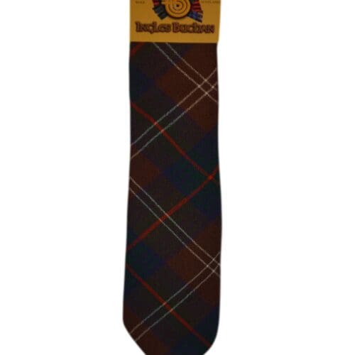 Men's Wool Tartan Tie - Chisolm Hunting Modern